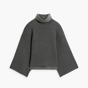 Proenza Schouler Charcoal Cowl Neck Sweater